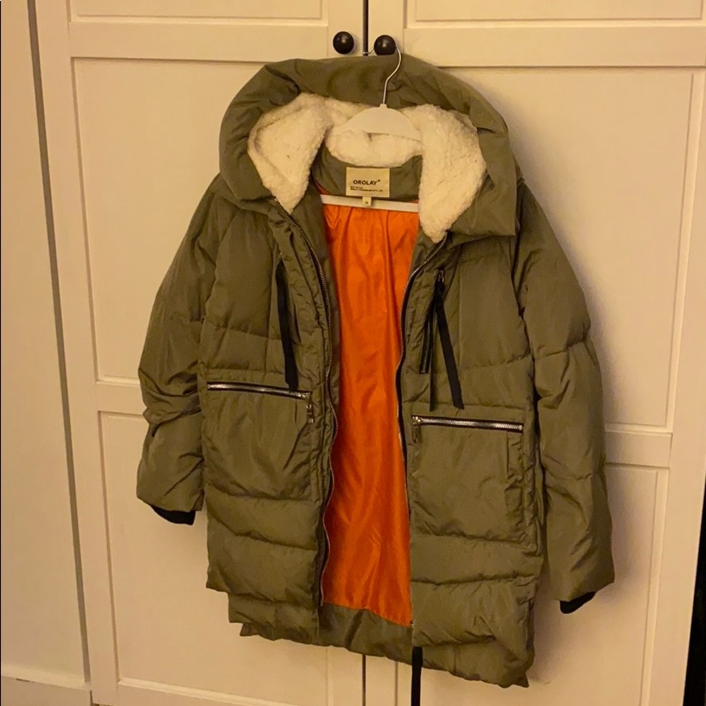 “Amazon Coat” from Orolay—like new!